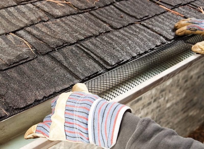 installing gutter guards