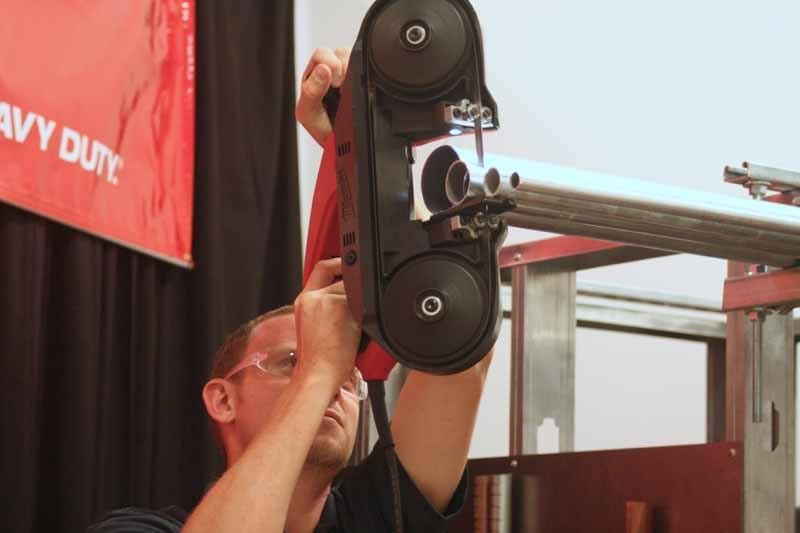 milwaukee cordless portable bandsaw