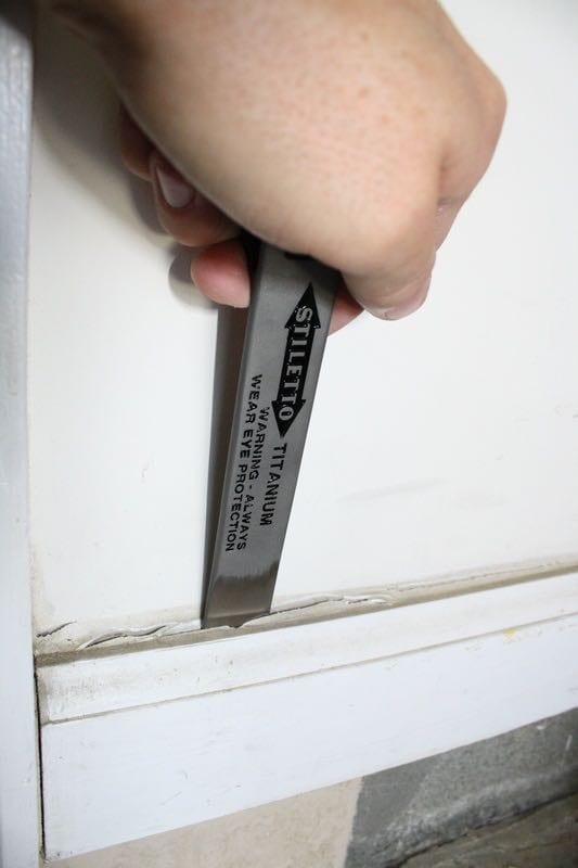 stiletto titanium flat bar prying