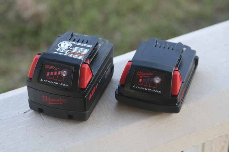 Milwaukee M18 battery packs