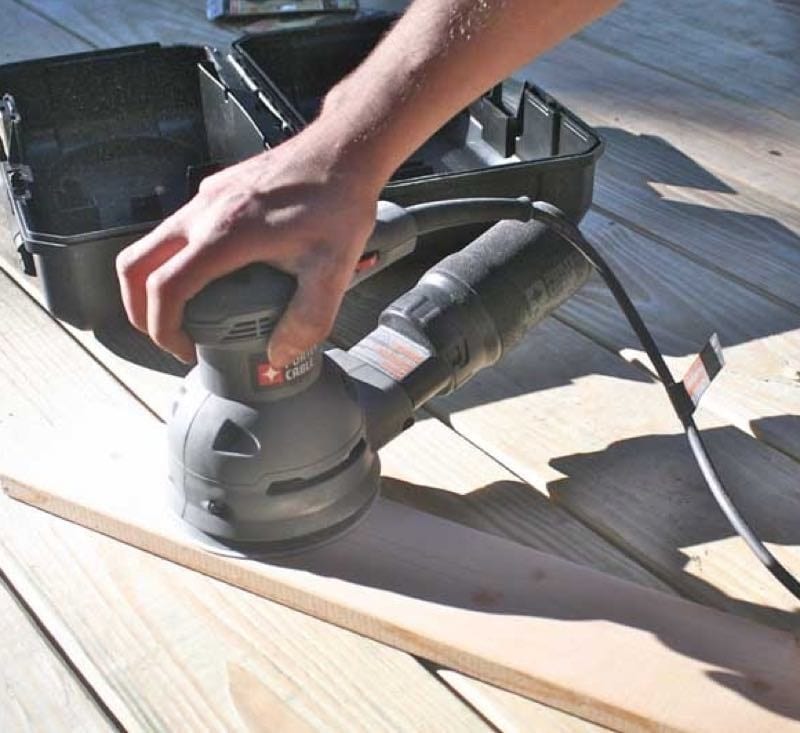 Porter-Cable 343VSK Random Orbit Sander use