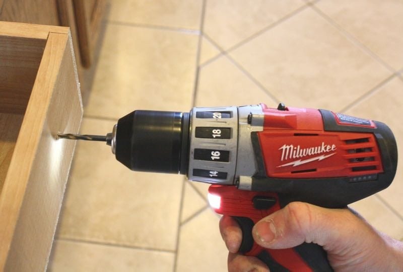 Milwaukee M12 cordless drilling