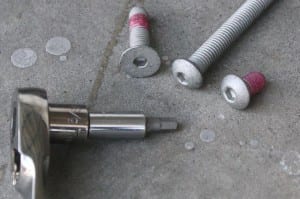 TracRac TracONE Truck Rack bolts