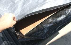 Kerry-All 4' x 8' Plywood Pouchh - testing