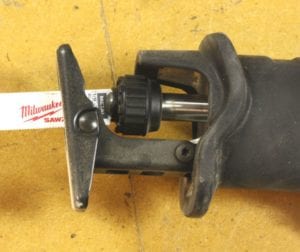 Milwaukee 6519-31 Sawzall Reciprocating Saw Kit - feature