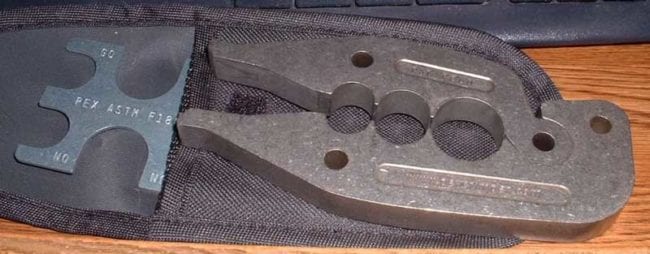 Pex Pocket Crimpers Convenient for Tight Spaces