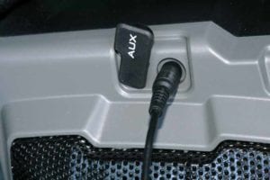 Porter-Cable PC18JR 18V Cordless Jobsite Radio aux input