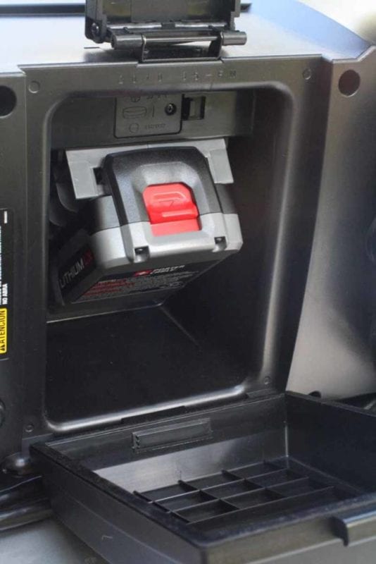 Porter-Cable PC18JR 18V Cordless Jobsite Radio battery
