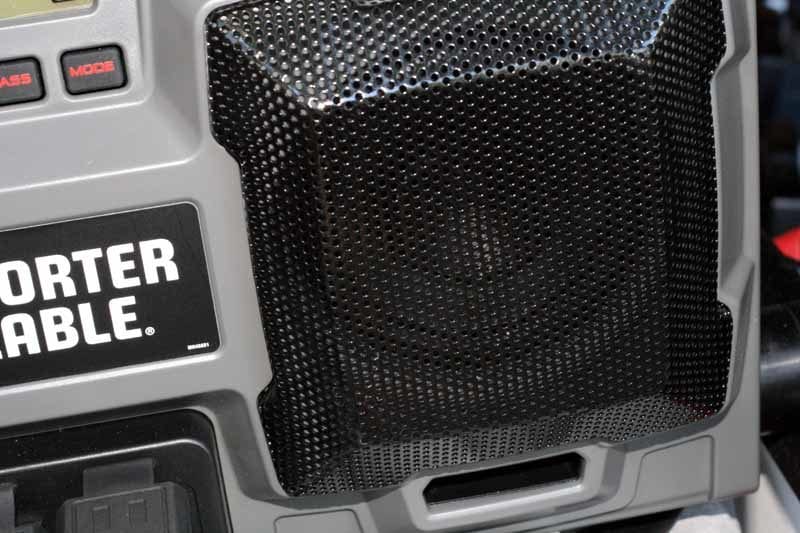 Porter-Cable PC18JR 18V Cordless Jobsite Radio speaker
