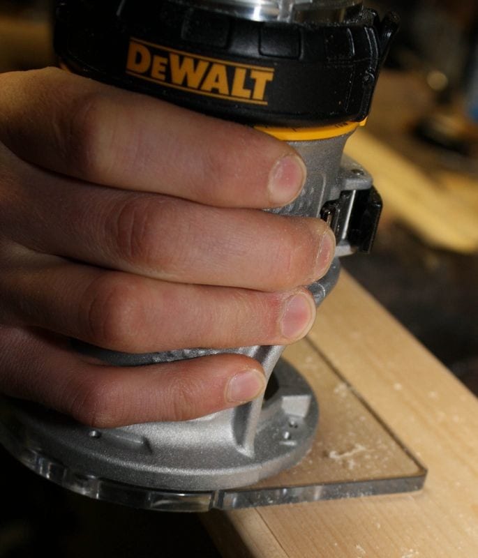 DeWalt DWP611PK router use