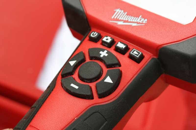 Milwaukee M-Spector AV M12 -controls