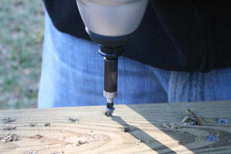 Porter Cable PC18ID 18V Lithium Impact Driver application