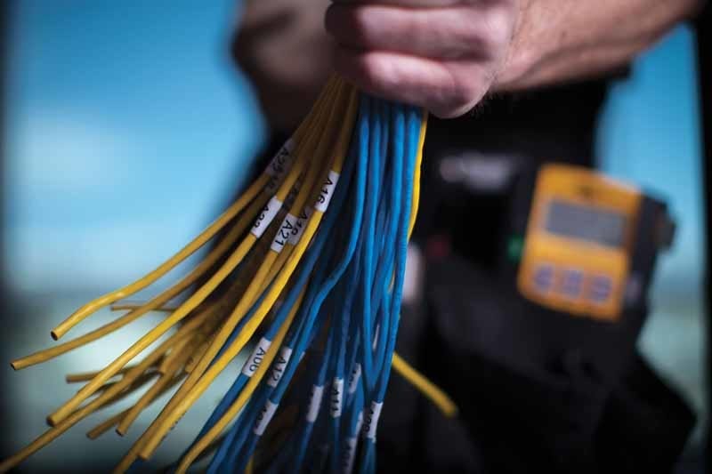 Dymo Rhino 5200 Label Printer wires