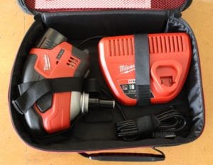 Milwaukee 2458-21 M12 Cordless Palm Nailer kit
