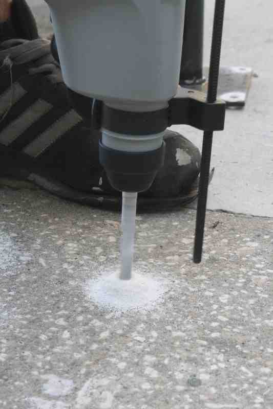 Milwaukee M18 Cordless SDS+ Rotary Hammer application -1