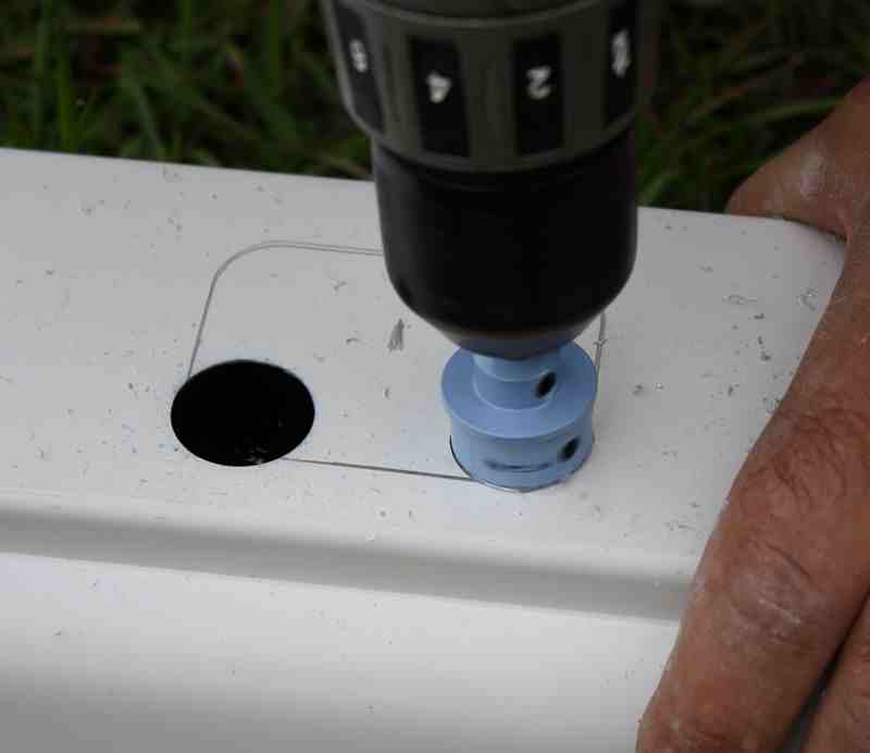 Bosch Thin Wall Metal Hole Saws application