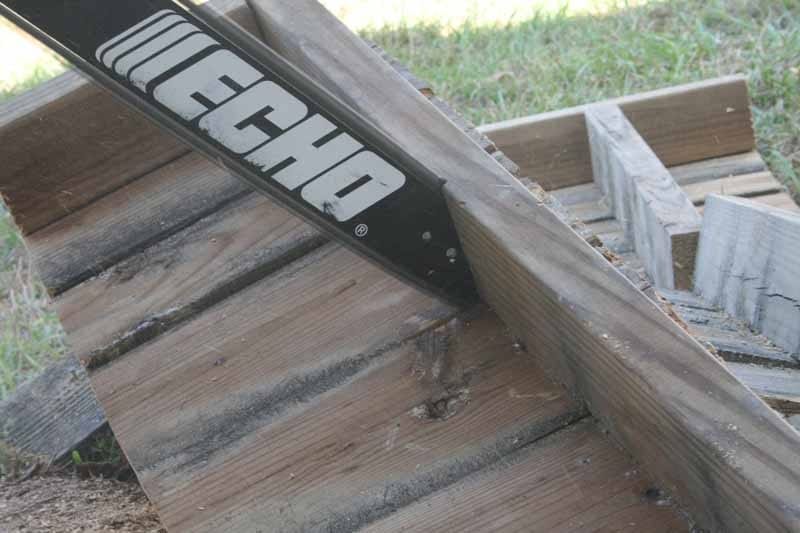 ECHO CS-400 Chainsaw palet 2