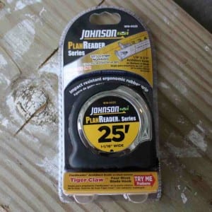 Johnson 25โฒ PlanReader Architect Series Power Tape