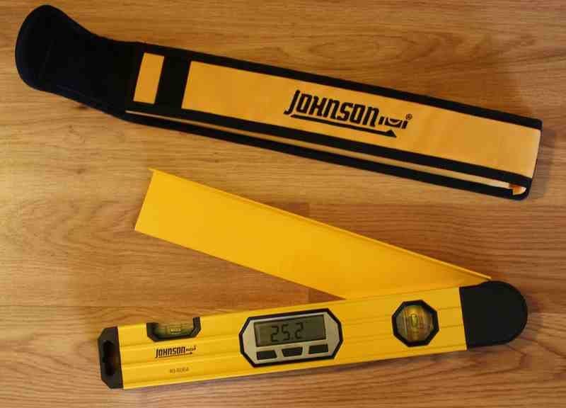 Johnson Level 40-6064 Digital Angle Locator - storage