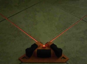 Johnson Level 40-6616 Tiling and Flooring Laser Level application