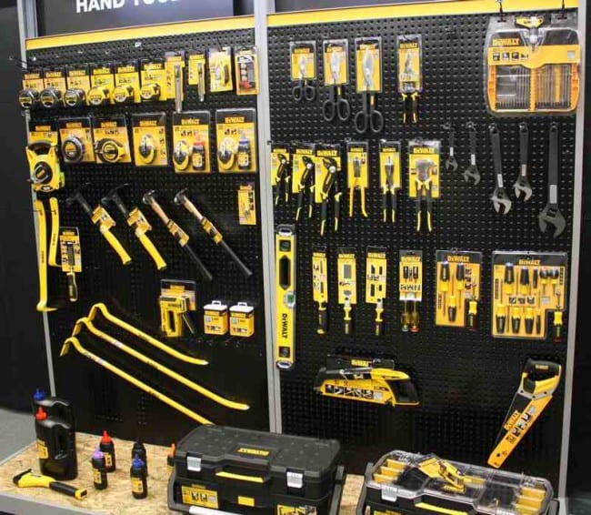 DeWalt hand tools
