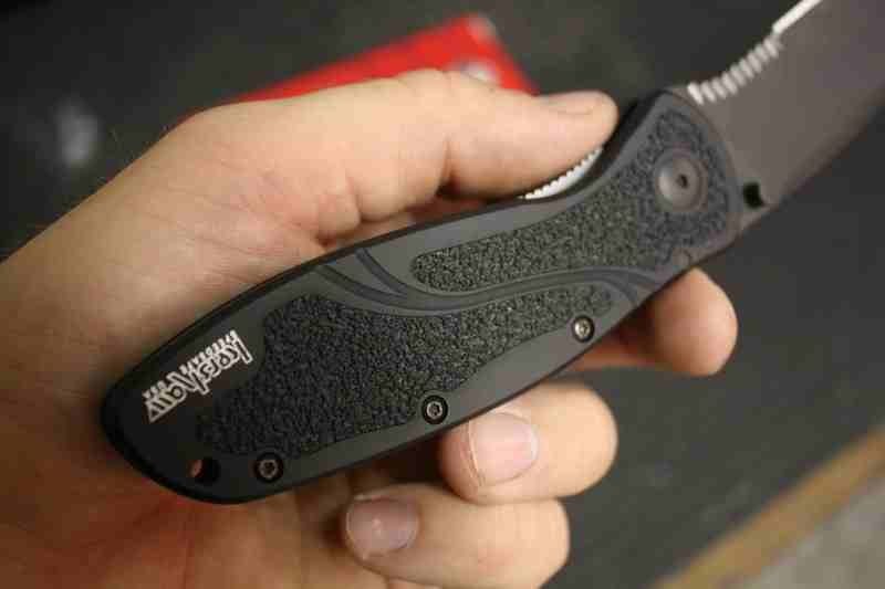 Kershaw 1670BLKST Black Anodized 6061-T6 Aluminum Handles