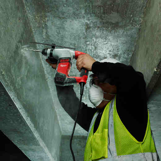 Milwaukee 5263-21 SDS Plus Rotary Hammer application