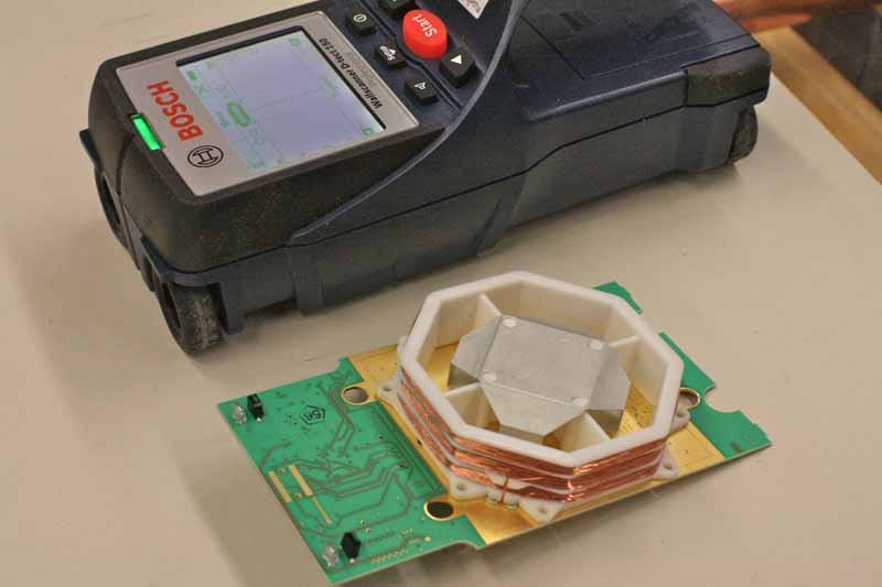 Bosch D-Tect 150 Wallscanner components