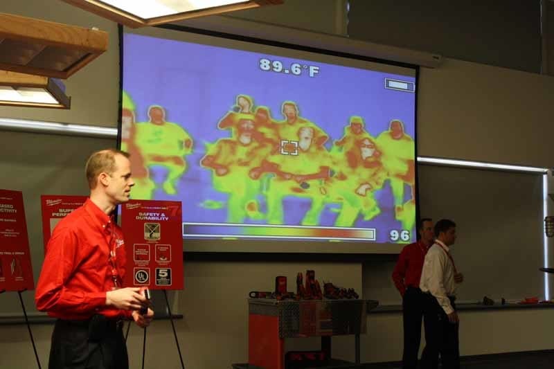 Milwaukee M12 Thermal Imager remote