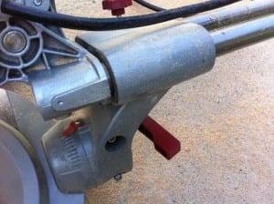 Chicago Electric 10-inch Sliding Miter Saw bevel