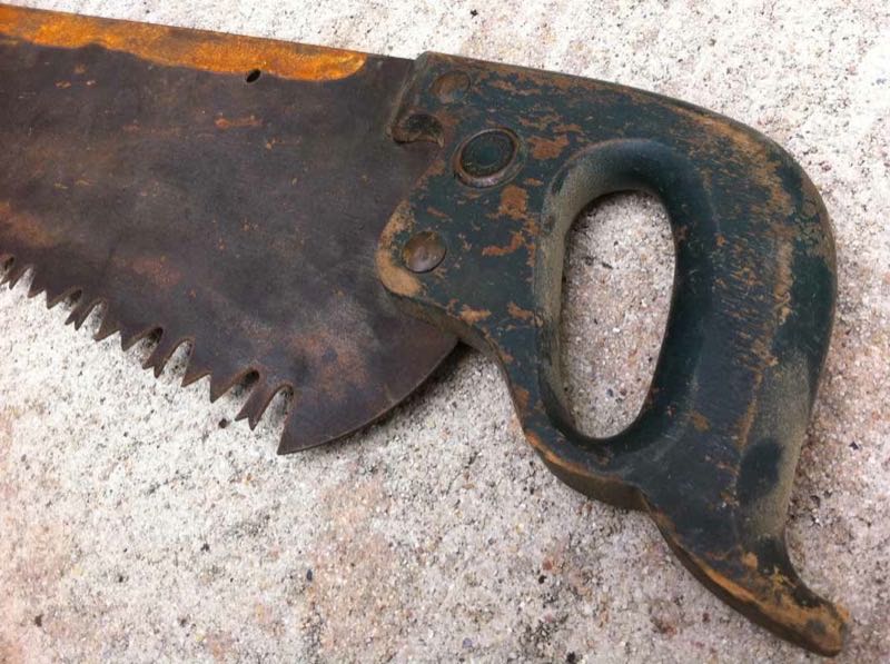 Warranted Superior Hand Saw circa 1921