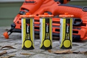 Paslode IM250A LI cordless 16-ga finish nailer fuel