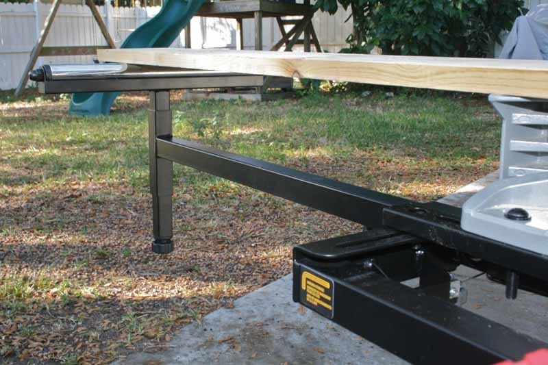 DeWalt DWX726 Rolling Miter Saw Stand extension