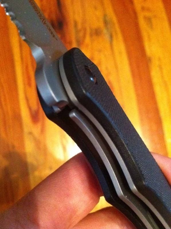 Kershaw Compound 1940ST Folding Knife liner lock