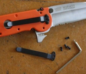 CRKT M16-12ZER EMT Tanto Knife clip
