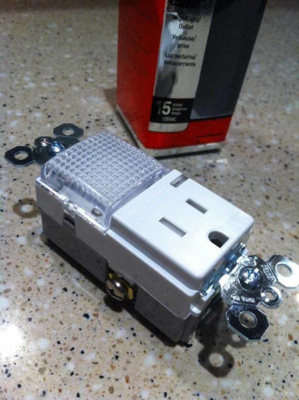 LED Nightlight Outlet