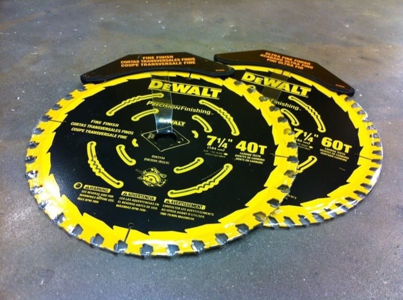 DeWalt Precision Trim Saw Blades