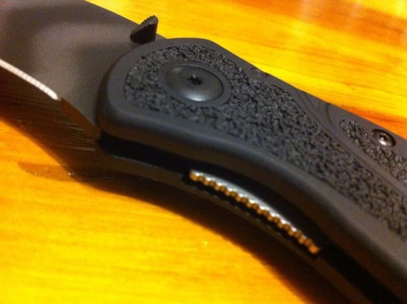 Kershaw Tiger-Stripe Blur liner lock