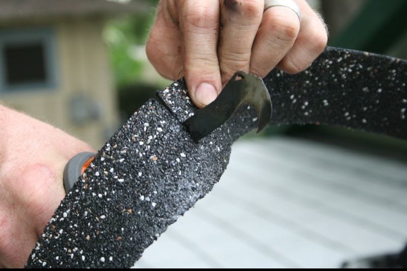 Ridgid R040SCA Pneumatic Roofing Cutter freehand