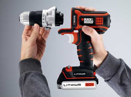 Black and Decker Bolt-on 20V Max drill