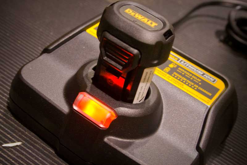 DeWalt 8V max battery charger