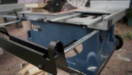 ryobi RTS31 table saw outfeed