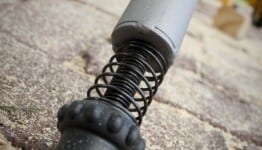 ryobi RTS31 table saw spring leg