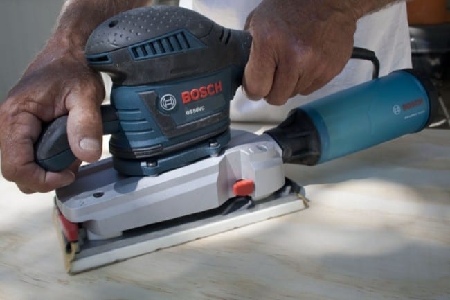 Bosch orbital sander sheet