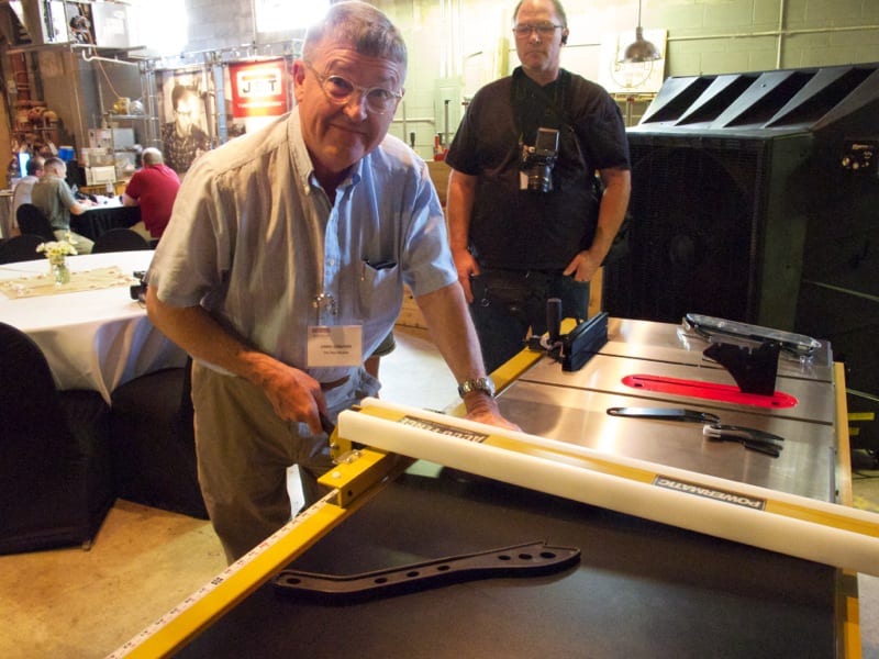 Powermatic PM 1000 120V table saw rip fence