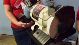 Jet Tools Woodworking Bench Grinder with Pedestal