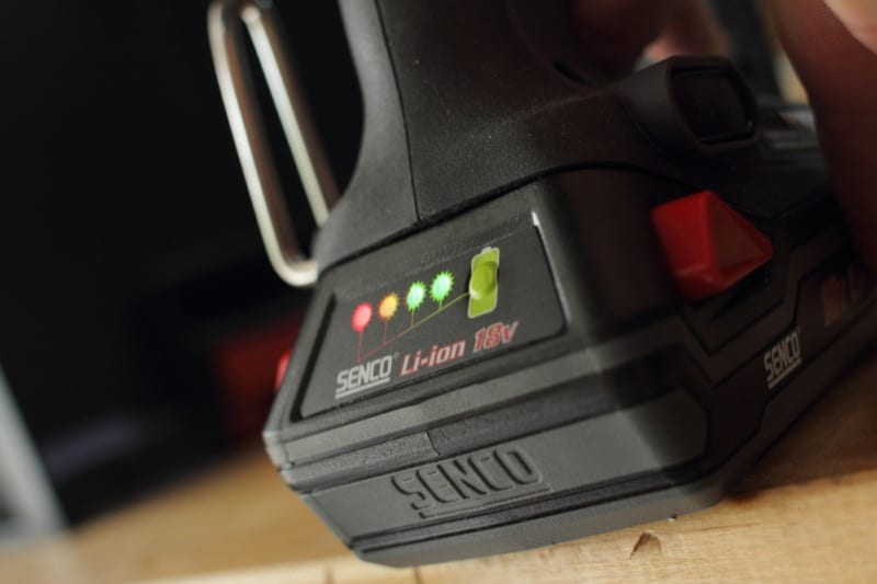 Senco DS212 battery gauge