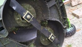 Greenworks 20 Twin Force Lawnmower blades