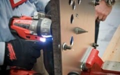 Milwaukee Step Bit drilling