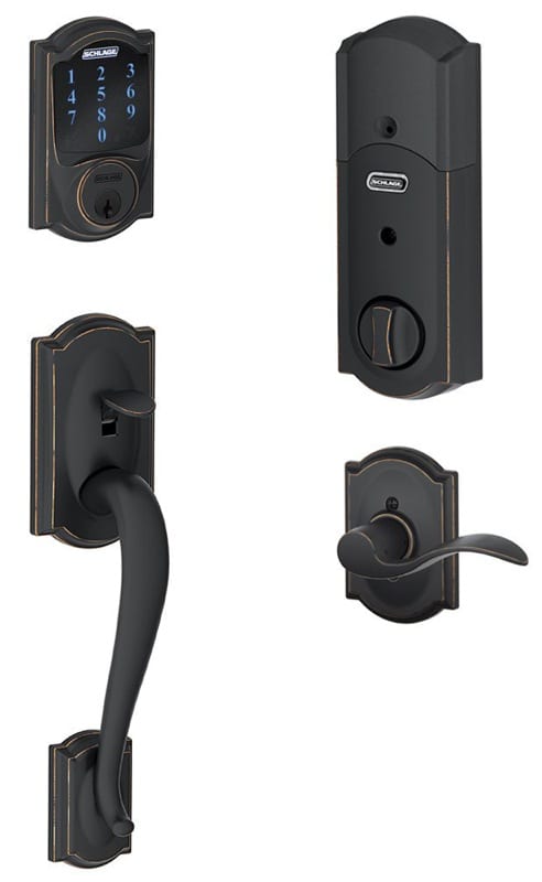 Schlage aged bronze kit